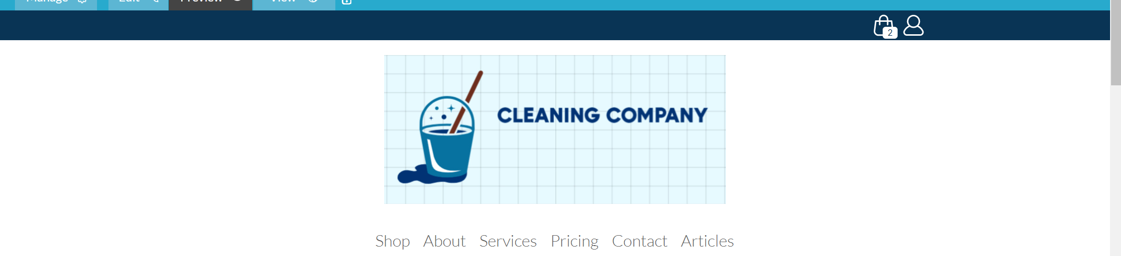 A logo of a cleaning company<br><br>Description automatically generated